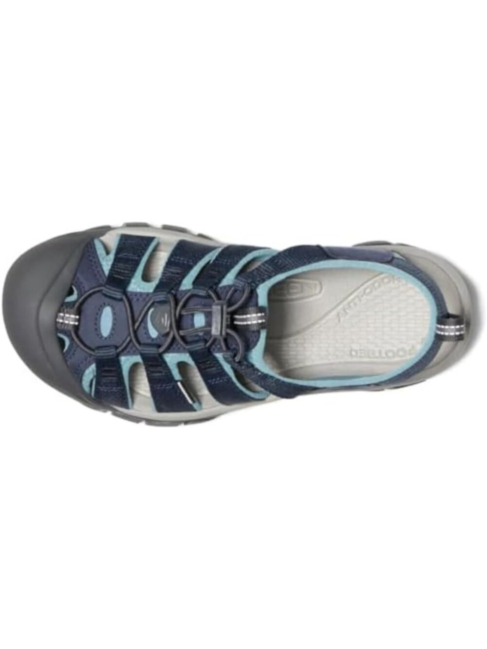 KEEN Women's Blue Newport H2 Closed Toe Water Sandals Shoes Navy/Magnet, 7.5 - Picture 3 of 4